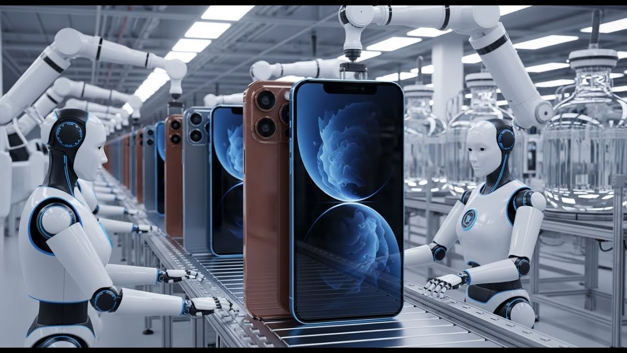 Как производят iPhone | Мы посетили завод по производству iPhone, и вот что мы обнаружили