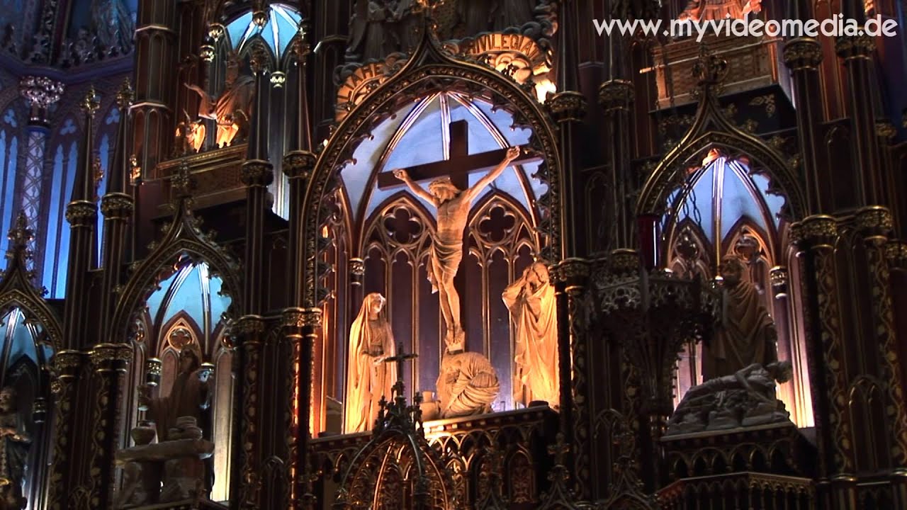 Montreal, Basilique Notre Dame - Canada HD Travel Channel
