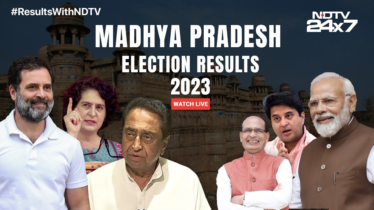 MP Assembly Election Results LIVE: BJP Heads For Record Win In Madhya Pradesh, Stuns Congress