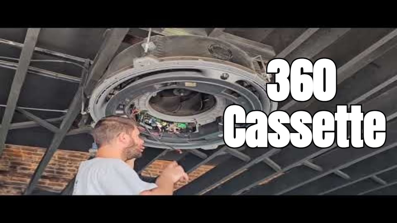 360 ceiling cassette disassembly in 5 minutes