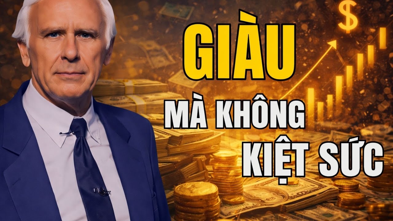 Đừng Làm Việc Kiệt Sức Để Giàu — Hãy Để Tiền Làm Việc Cho Bạn | Cảm Hứng Từ Jim Rohn