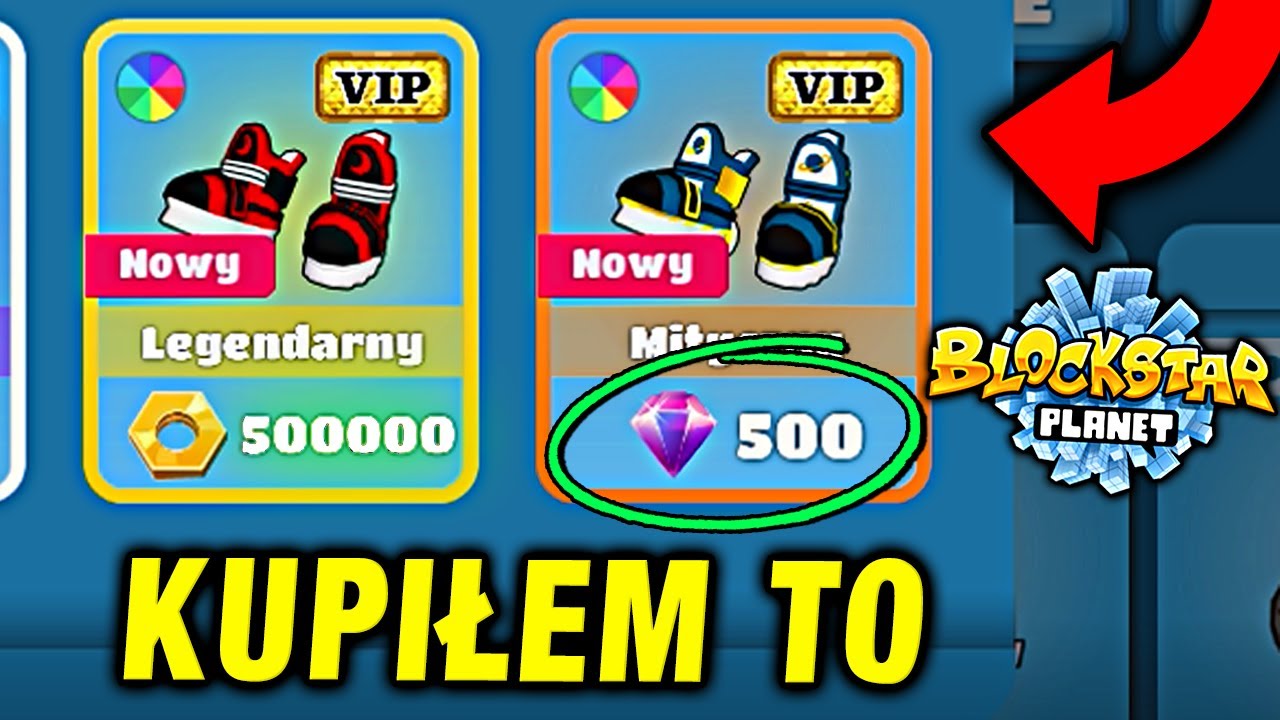 SPEŁNIŁEM SWOJE MARZENIE 😍 KUPIŁEM TO w BlockStarPlanet