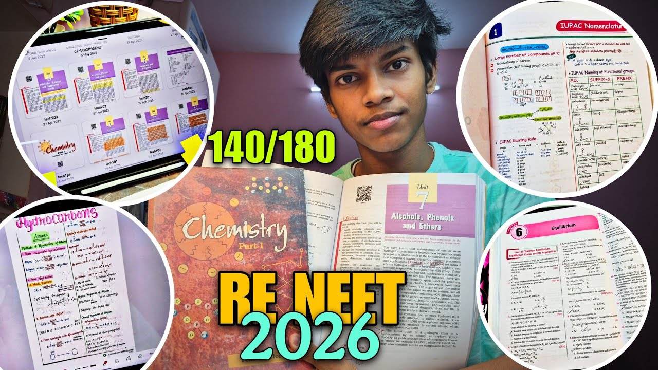 PREPARING CHEMISTRY FOR RE NEET 2026 MISTAKES I DID IN NEET 2026 
