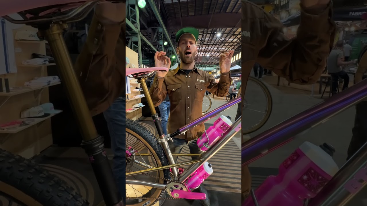 This BTCHN Bikes proto is wild! 🤯 #mtb #mtbtech