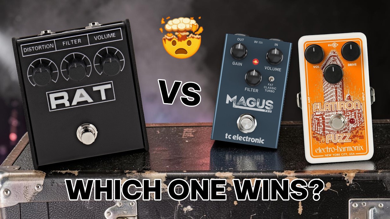 RAT vs Clones: Is the Original Still King? RAT vs EHX Flat Iron Fuzz vs TC Electronic Magus