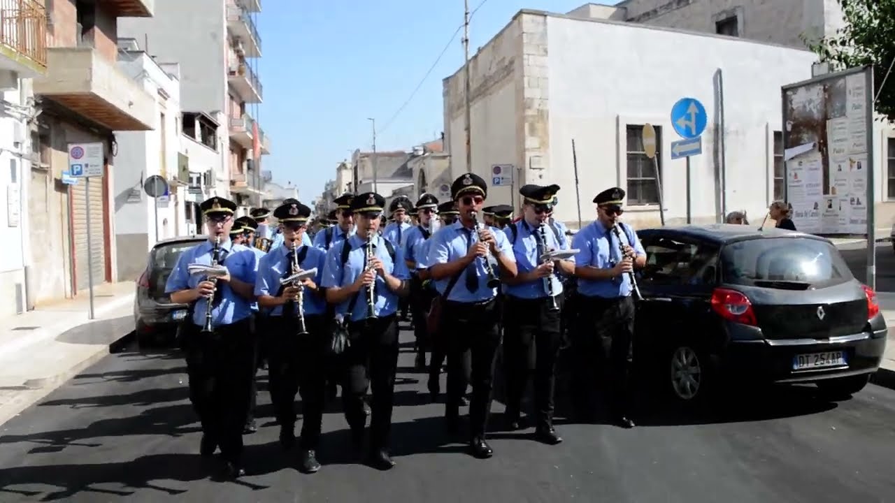 Banda di Rutigliano - Marcia Le Rondinelle - Festa di Sant'Oronzo a Turi 27/8/2023