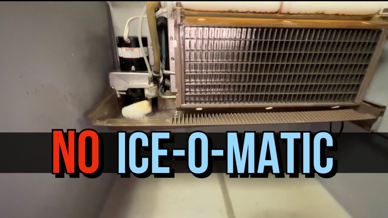 ICE-O-MATIC Ice Machine Not Making Ice || ICE300HA2 #icemachine #hvac #wd40