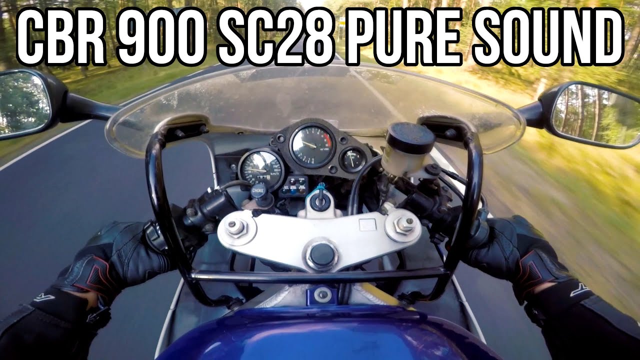 HONDA CBR 900RR SC28 1993 | PURE ENGINE SOUND | Remus Exhaust | POV Ride