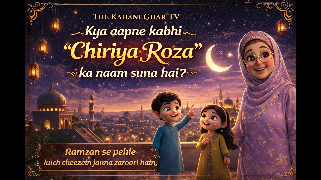 Bacho ka Chirya Roza ✨ Ramzan Series 2026 #islamicvideos