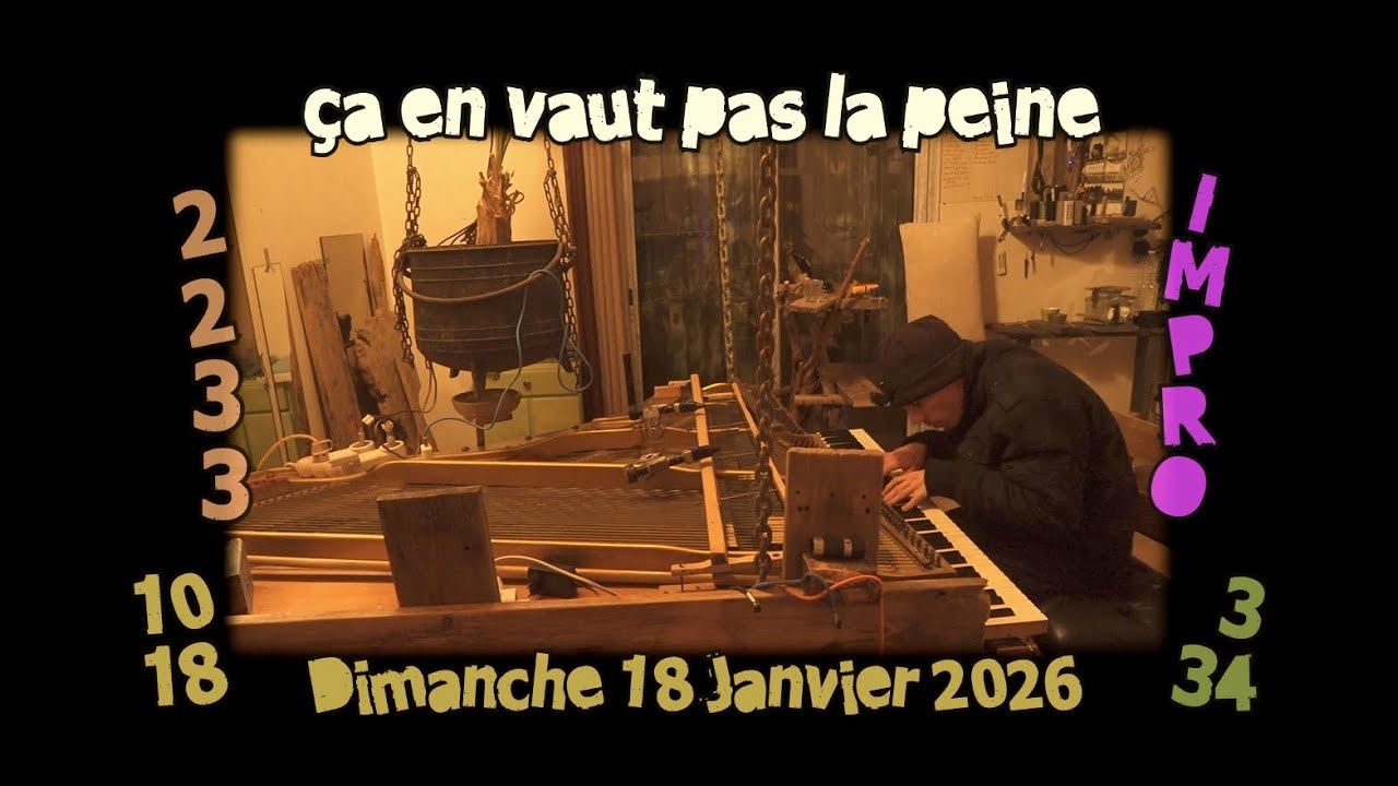 improvisation pour piano - 2233 ça en vaut pas la peine