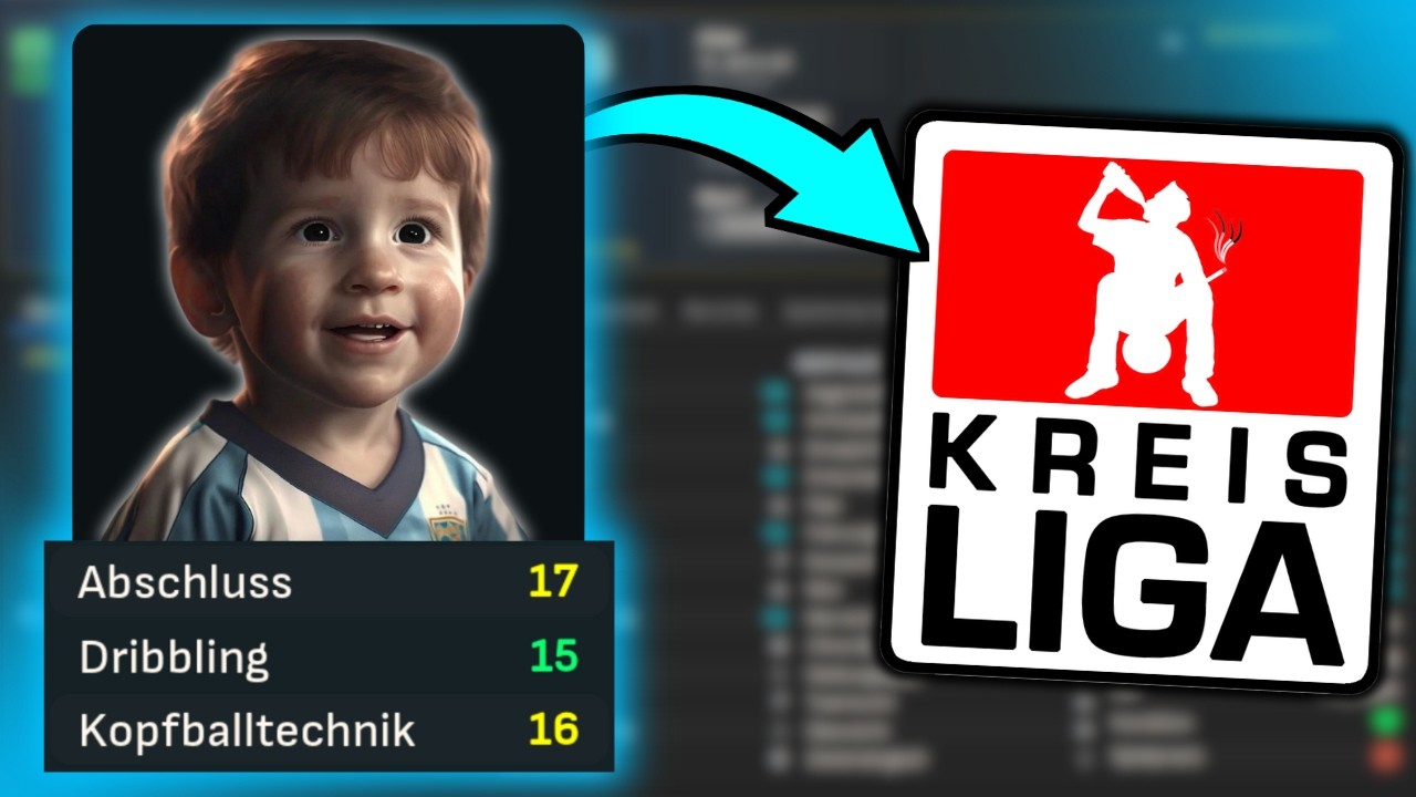 Wenn 100 Kreisliga-Spieler das Talent von Messi haben 🤯