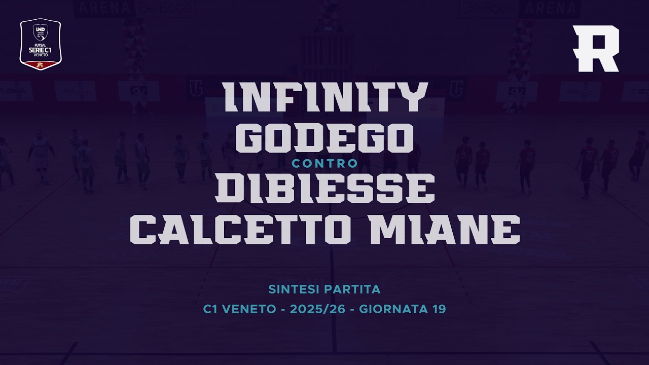 ROPLOTS HIGHLIGHTS | Infinity Godego - Dibiesse Calcetto Miane | Serie C1 Veneto - GIORNATA 19