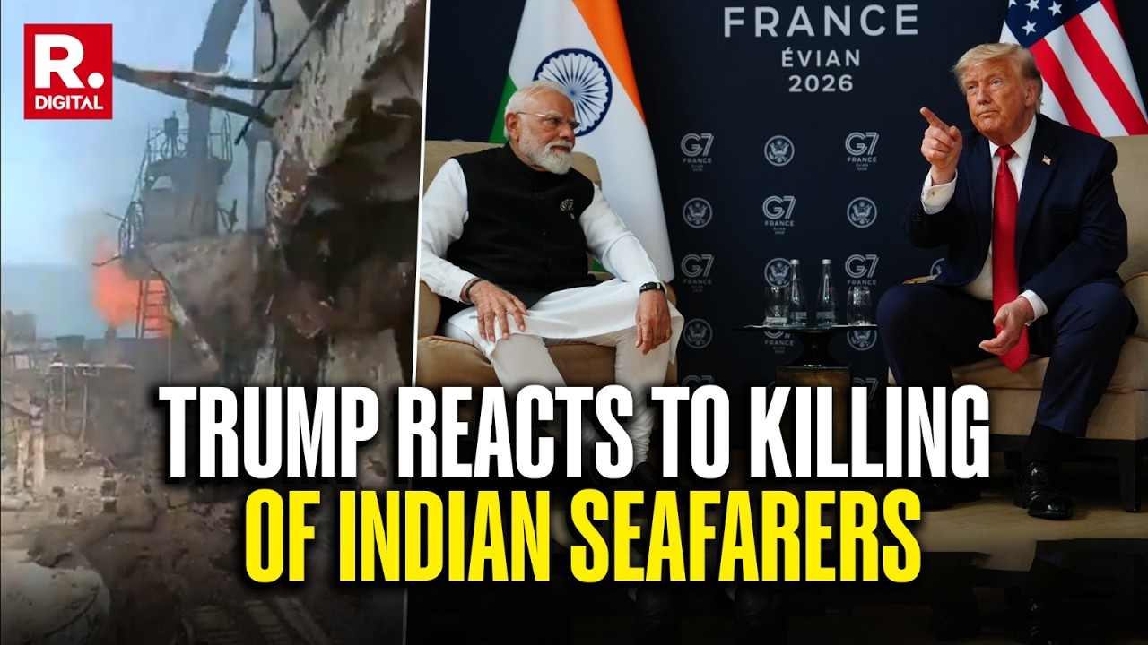 Trump Responds to Killing of Indian Seafarers In Gulf of Oman By US Navy