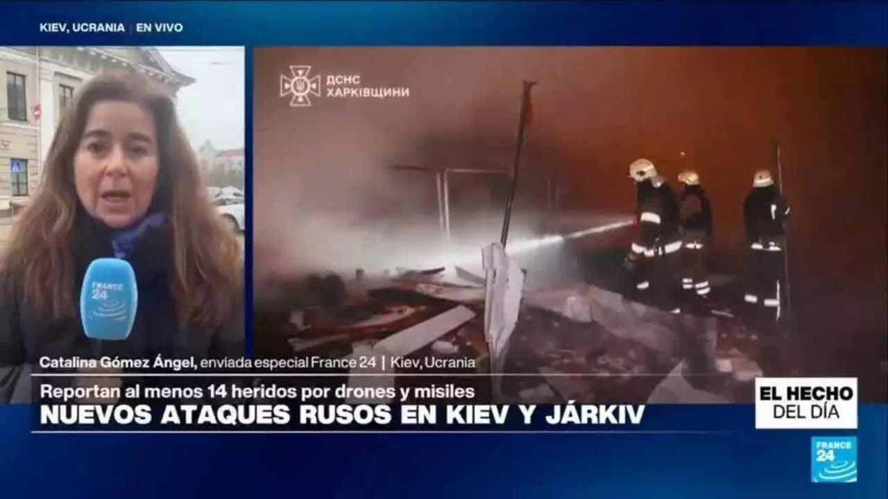 Ucrania: nuevos ataques rusos en Kiev y Járkiv; pocas expectativas por reunión en Ginebra