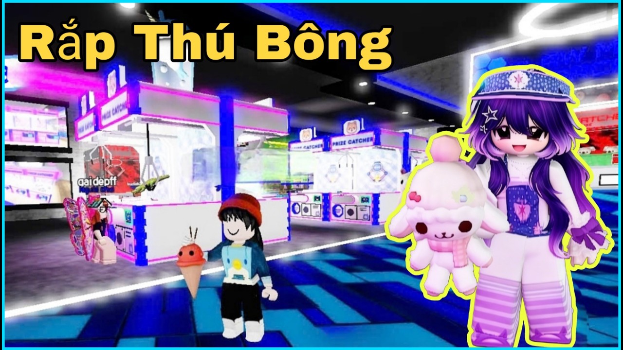 Đến Khu Vui Chơi Rắp Thú Nhồi Bông Thích Mê(Rắp Được Rất Nhiều Gấu Bông)