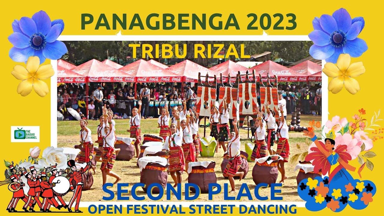 PANAGBENGA 2023 Second Place Winner Street Dance: Tribu Rizal, Kalinga. | Burnham Park, Baguio City