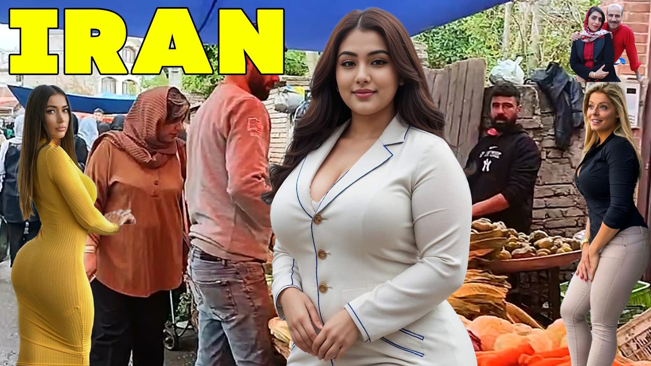 What Life Is Like in Small Town IRAN?! 🇮🇷 Iran, Guilan, Amlash market 2025 ایران