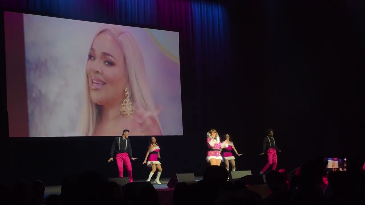 Holiday Barbie -- Trisha Paytas Merry Trishmas LIVE Washington DC