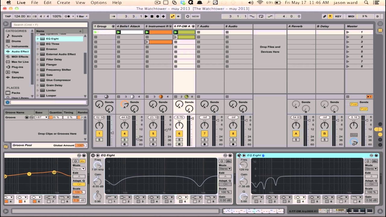 Ableton EQ8 Mixing Tip: Solve Fighting Frequencies | Conflicting EQ's