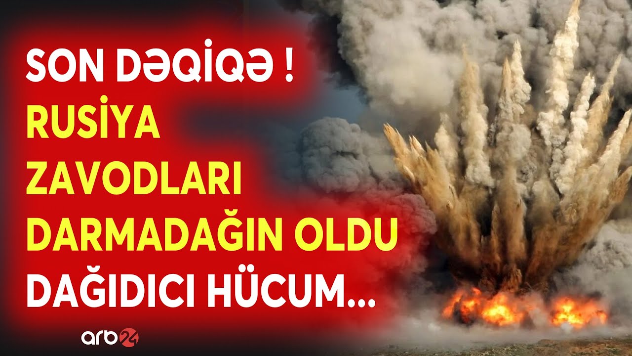 SON DƏQİQƏ! Rusiyaya DAĞIDICI ZƏRBƏLƏR ENDİRİLDİ - Ukrayna PUA-ları Moskvaya DƏHŞƏT YAŞADIR - CANLI