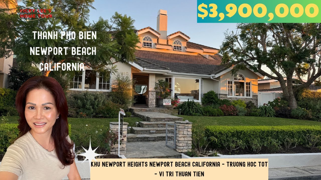 Home Tour a $3,900,000 Newport Heights Home Newport Beach | California Real Estate