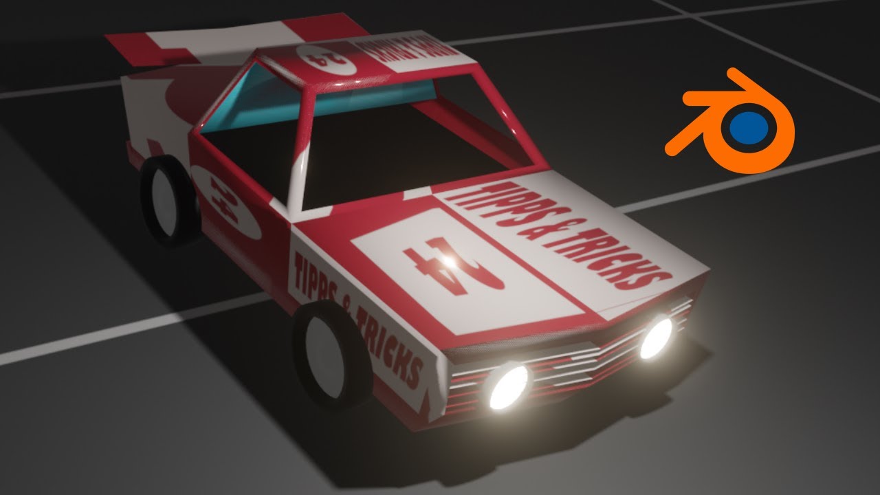 Auto modellieren und texturieren - Blender Tutorial für Einsteiger