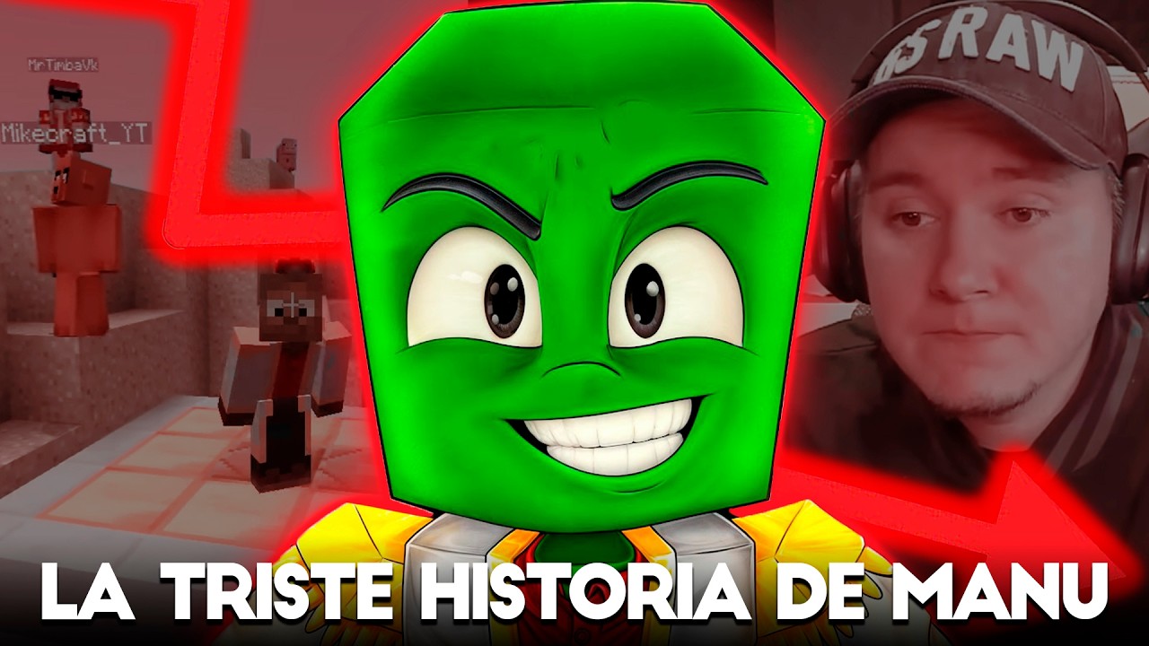 Que PASÓ con MANUCRAFT? El YOUTUBER que lo PERDIÓ TODO, MANUEL GONZALES