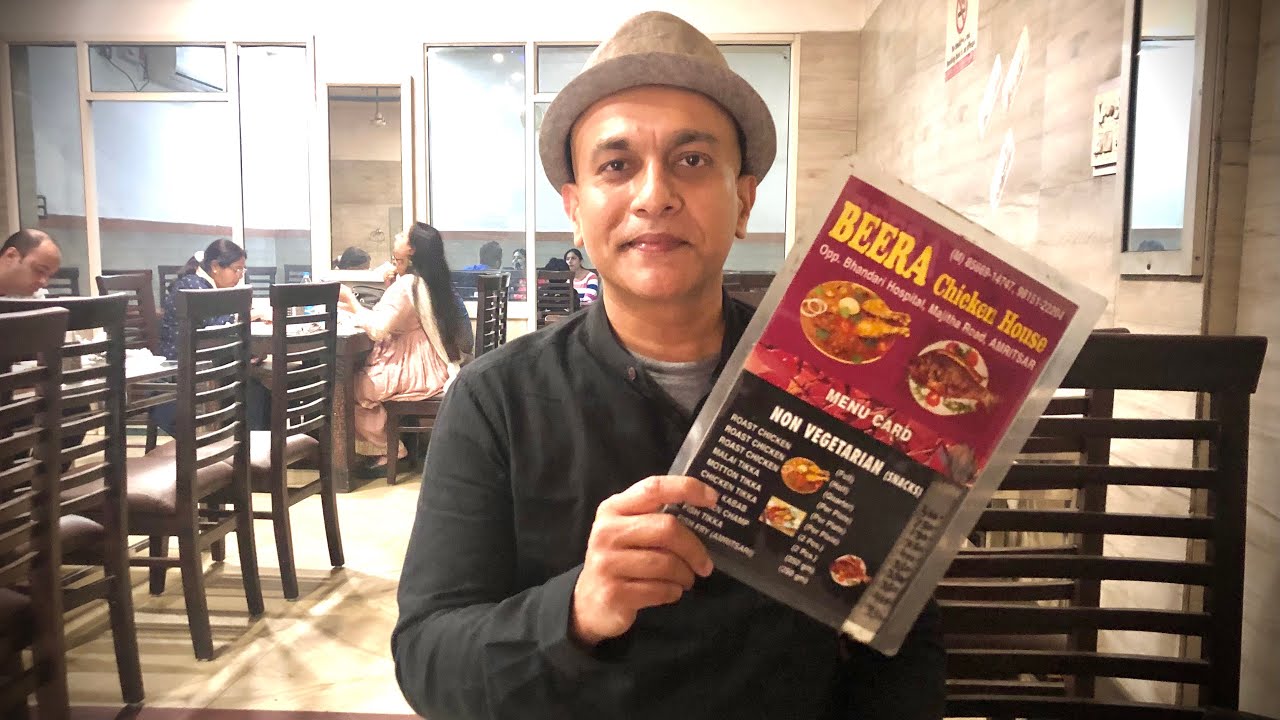 Amritsar Ka Famous BEERA CHICKEN HOUSE! Tandoori, Chaamp, Kadai Chicken, Kaali Dal | Vlog 82
