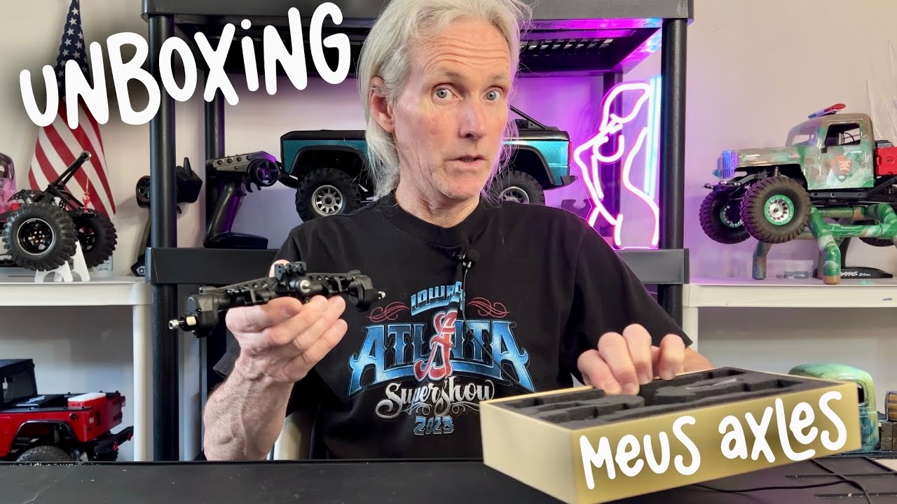 Portal Axles by MEUS RACING for my LCG Sporty Rock Crawler Truck
