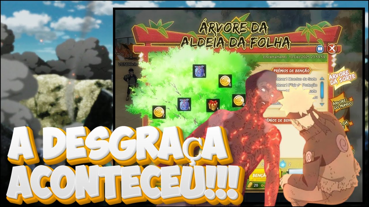 FIM DO PROJETO 100K+: NEM ZETSU CONSEGUIRIA PLANEJAR ALGO ASSIM - OAS+TECENT= MUDANÇAS TERRIVEIS
