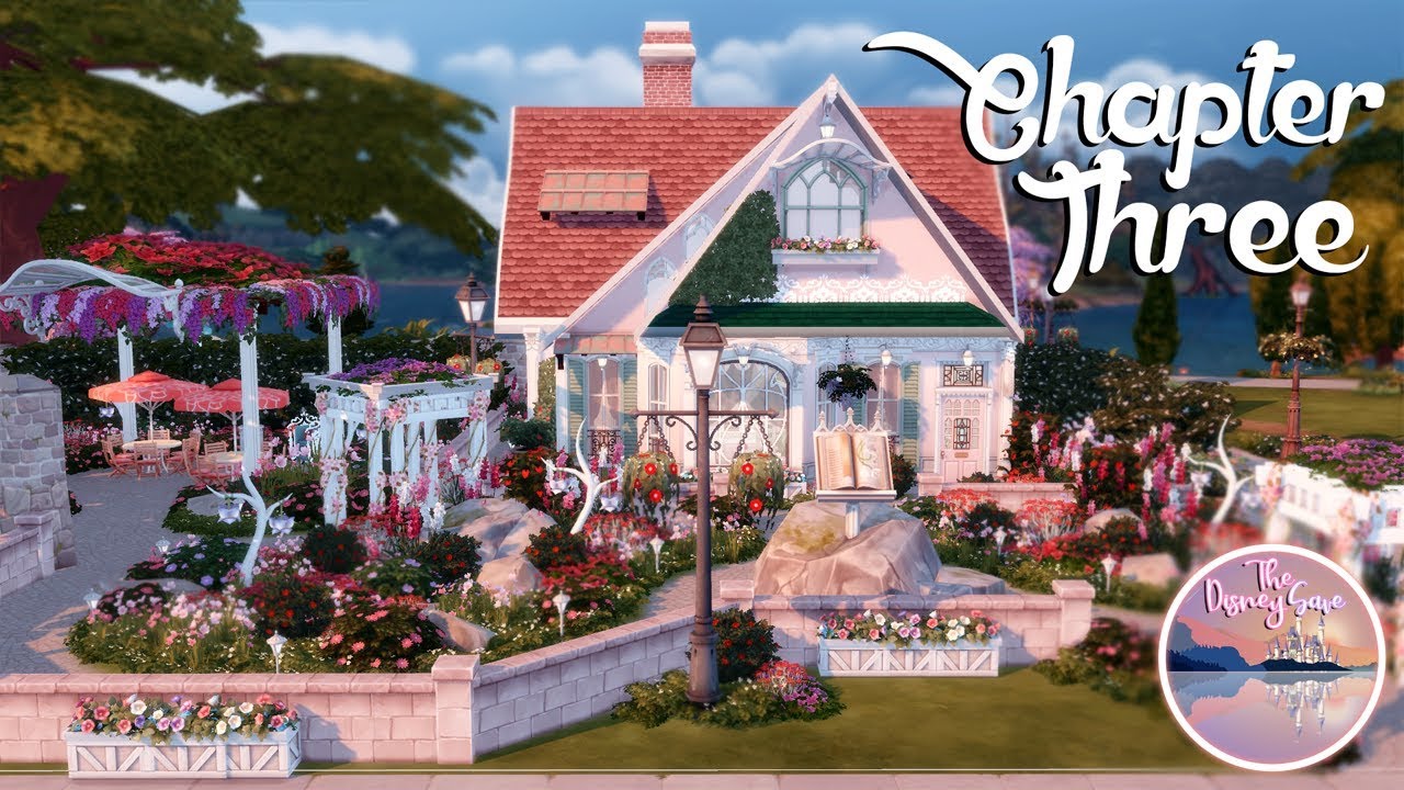 Chapter Three Bookstore- The Disney Save #7 | Sims 4 Speed Build