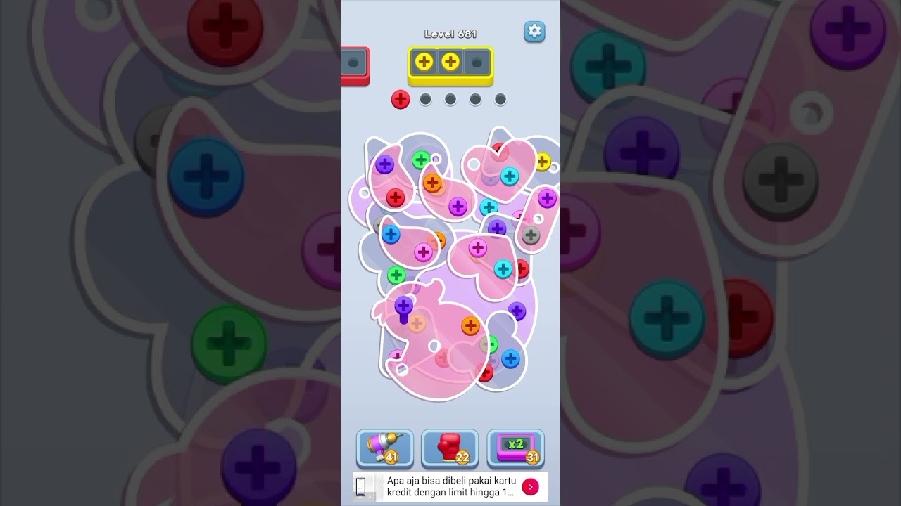 Screw Frenzy Level 676 - 700 #games #screwpuzzle #gaming #androidgame #gameplay #mobilegame