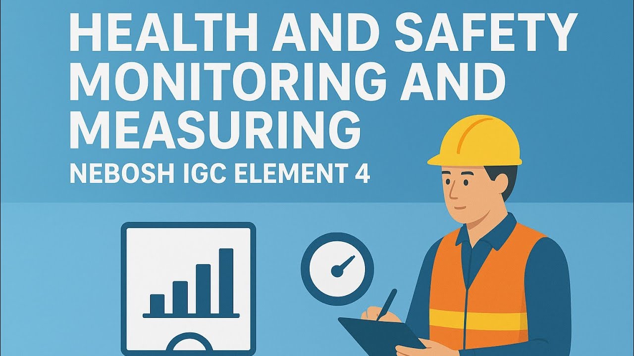 NEBOSH IGC Element 4 | H&S Monitoring and measuring #neboshigc #safetyfirst #safetytips 
