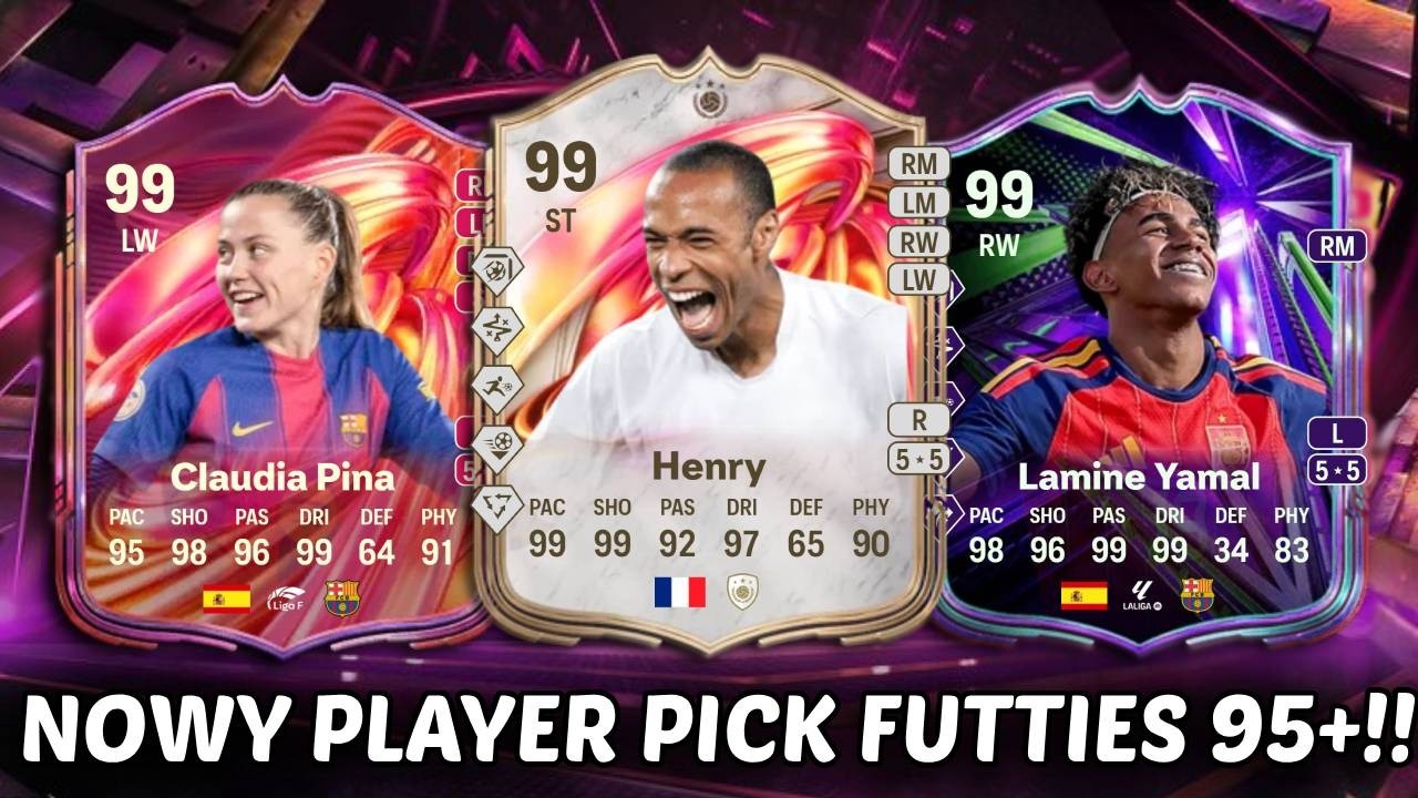 NOWE PLAYER PICKI FUTTIES 95+!!