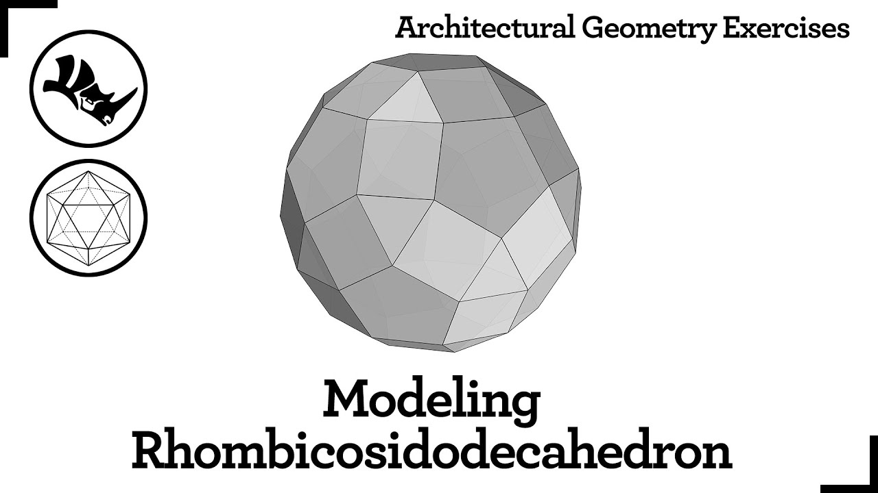 Modeling Rhombicosidodecahedron