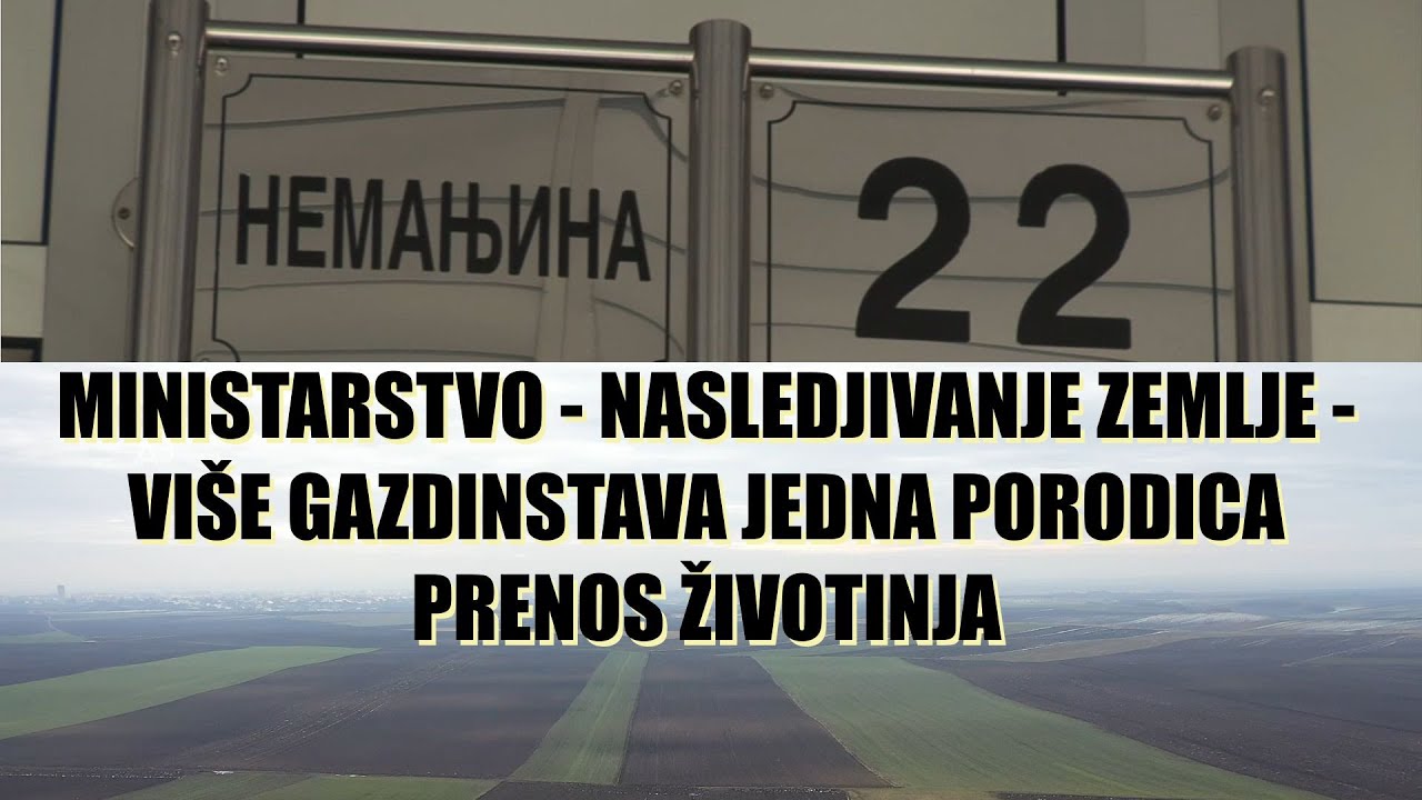 Odgovor MINISTARSTVA - kako se nasledjuje zakup zemlje   MOŽE LI NEKO DA bude i ČLAN I NOSILAC ...