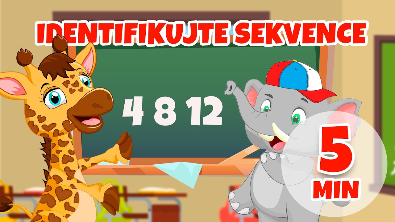 Identifikace sekvencí - 5 min Giramille | Dětské říkanky a písničky