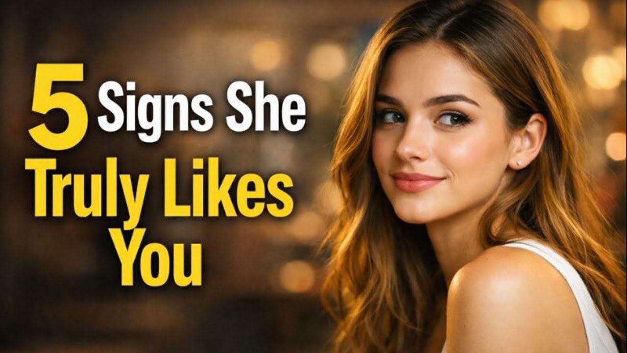 5 Signs She Likes You (But Won’t Say It)