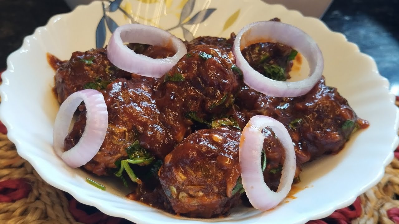 শীতের স্পেশাল সবজি দিয়ে ভেজ মাঞ্চুরিয়ান রেসিপি। veg manchurian recipe .