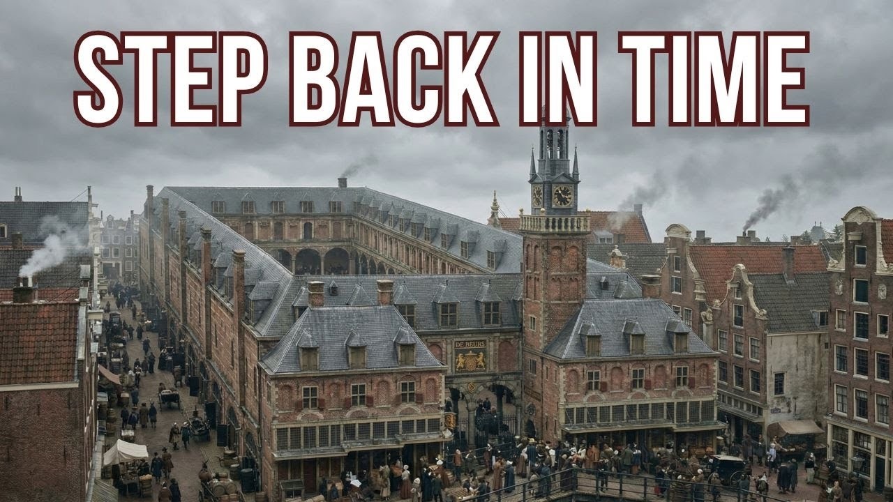 A Tour of Amsterdam in the 1600s (AI Reconstruction)
