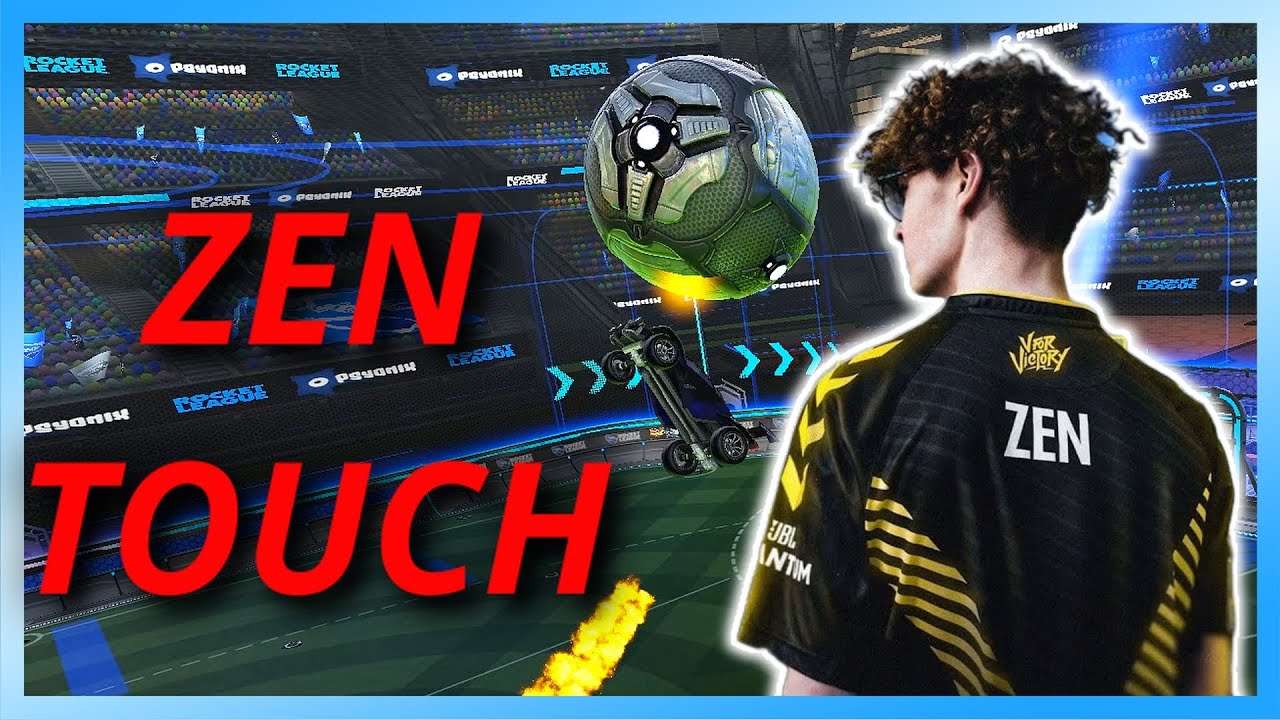 Простой учебный курс по игре Rocket League в режиме Zen Touch.
