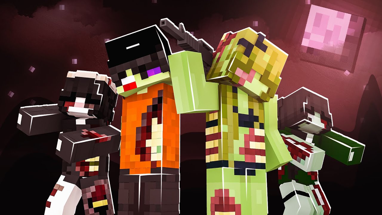 HELİKOPTERDEN KOLSUZ ZOMBİLER SALDIRIYOR #6 - Minecraft