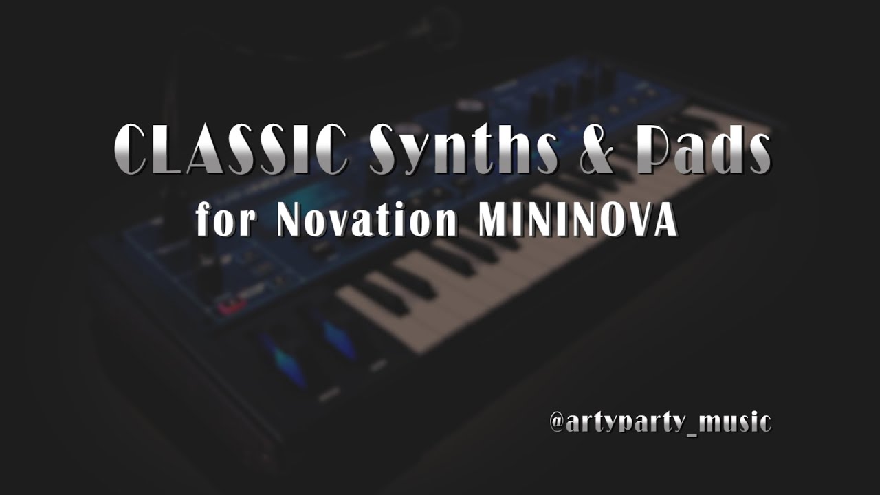 Novation MININOVA/ CLASSIC Synths & Pads