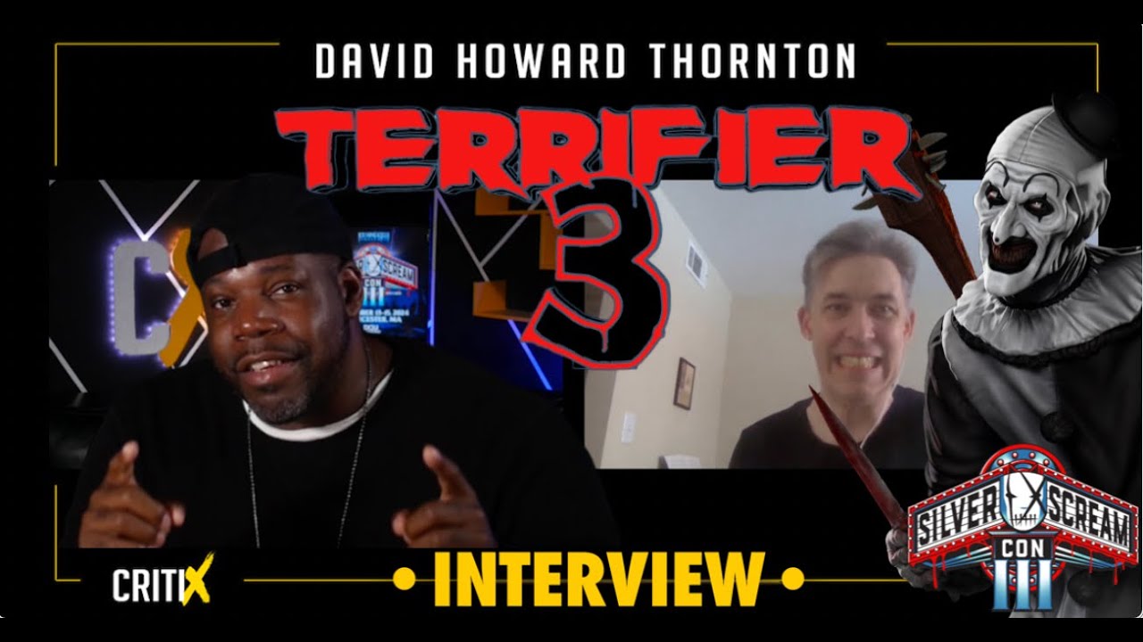 'TERRIFIER 3' David Howard Thornton [Interview] | CritiX tv