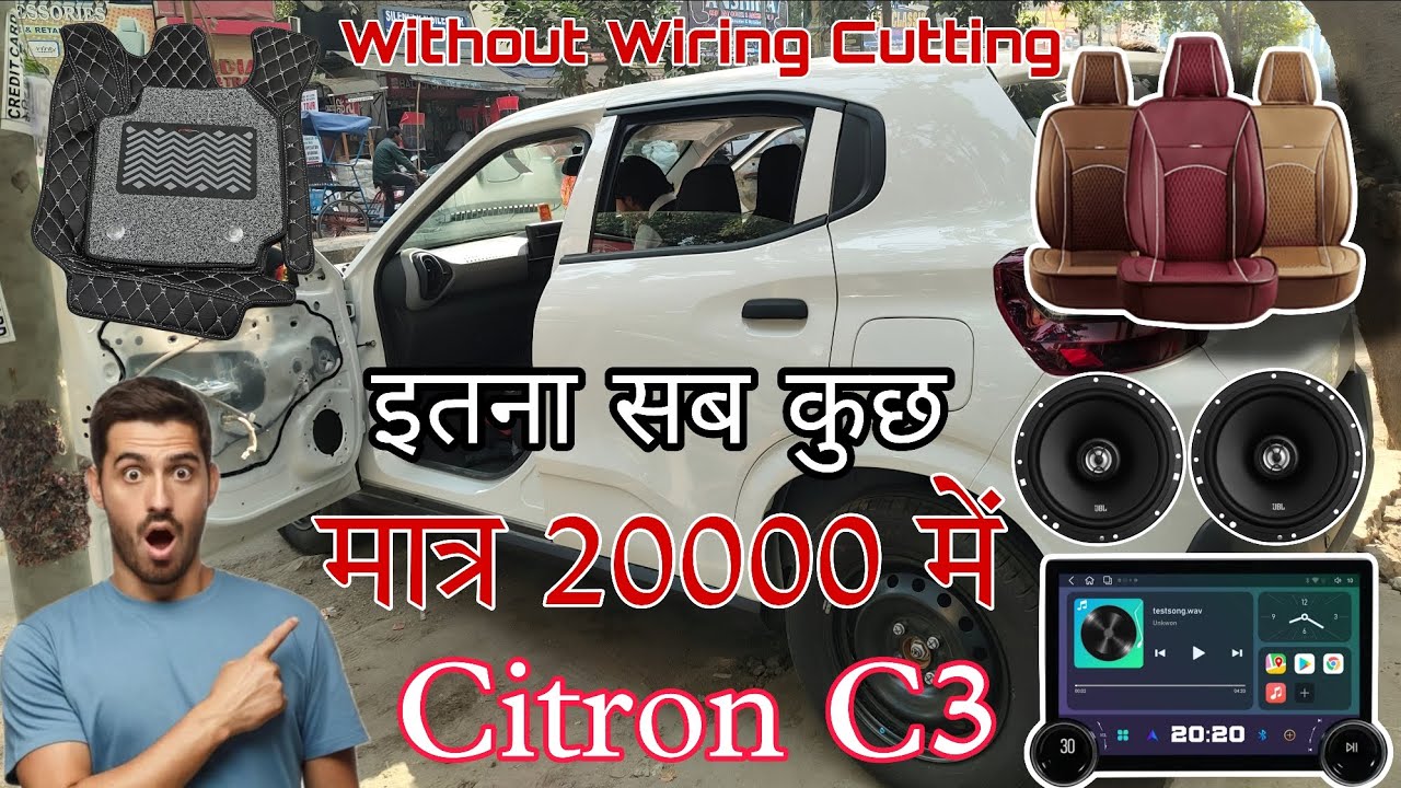 Modified Citron C3 Base Model 🔥 Citron c3 Modification #citroen 