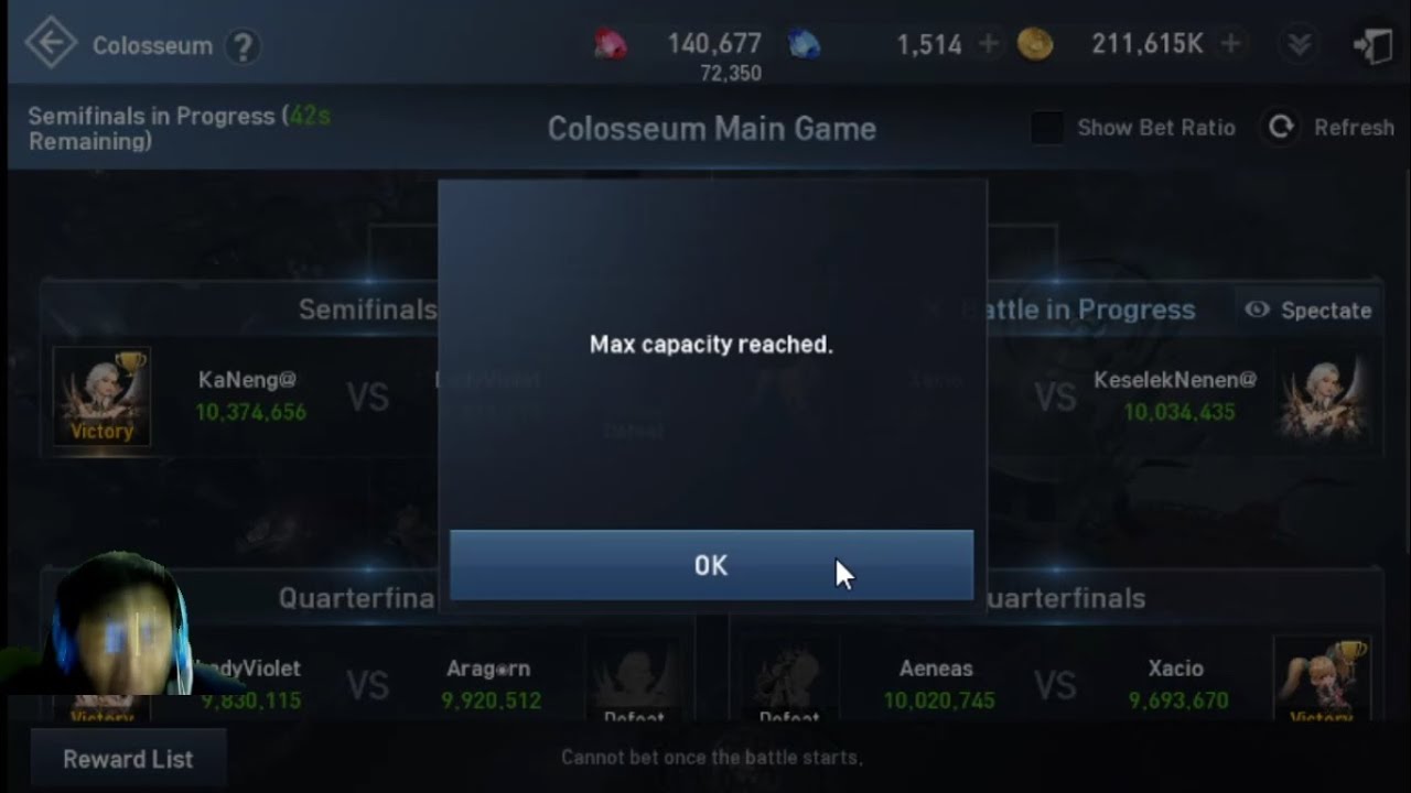 Colosseum Event Round 4 February 1 2020 Lineage 2 Revolution
