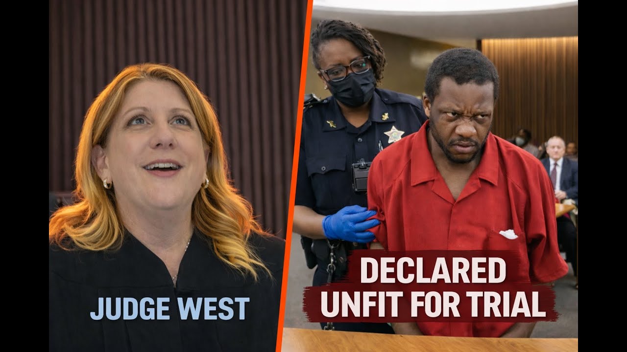 Judge West Finds Defendant Unfit for Trial and Orders 120-Day Inpatient Hospitalization