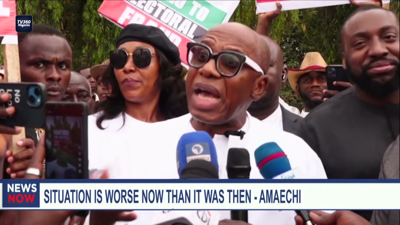 Amaechi Says Situation Is Worse Now Than It Was Then