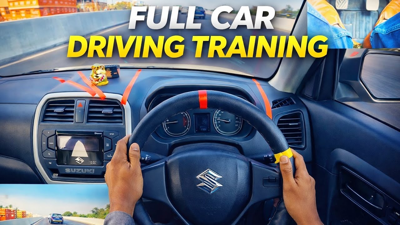 100% COMPLETE! The Full Car Driving Training Course (Master Everything You Need)
