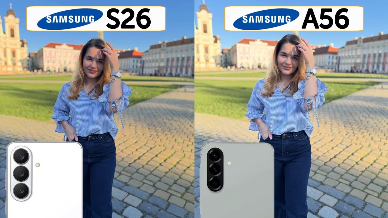 Сравнение камер Samsung Galaxy S26 и Samsung Galaxy A56: тест-драйв